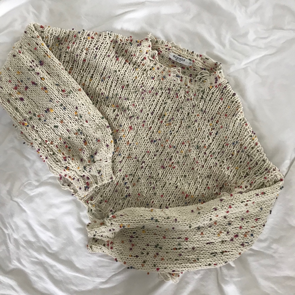 Nasty Gal Cropped Sweater